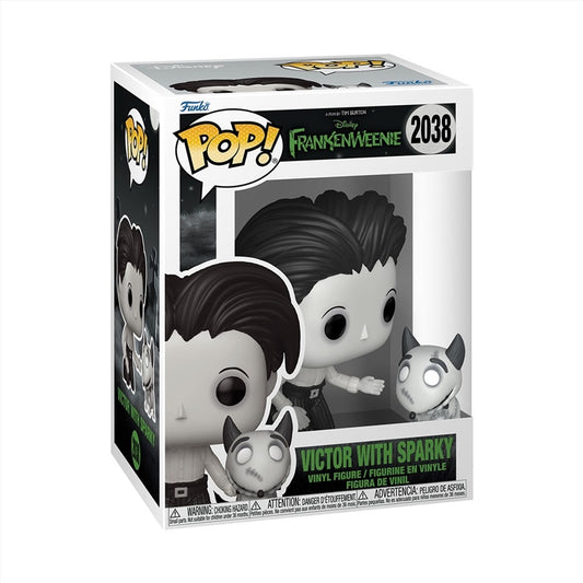 Frankenweenie - Sparky w/Victor Pop! Vinyl