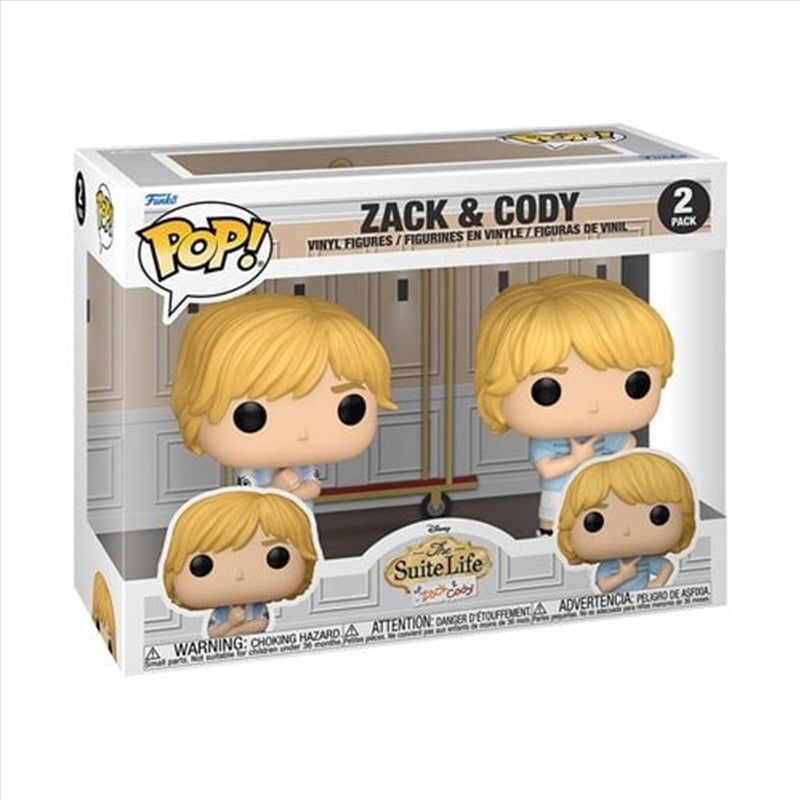 The Suite Life of Zack & Cody - Zack & Cody Pop! Vinyl 2 Pack