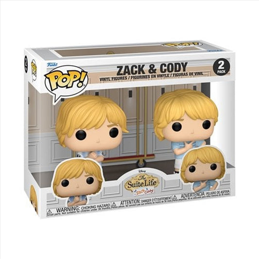 The Suite Life of Zack & Cody - Zack & Cody Pop! Vinyl 2 Pack