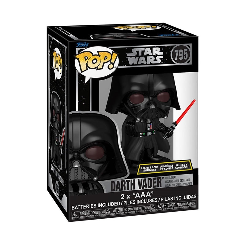 Star Wars - Darth Vader 6" Pop! Vinyl w/SFX