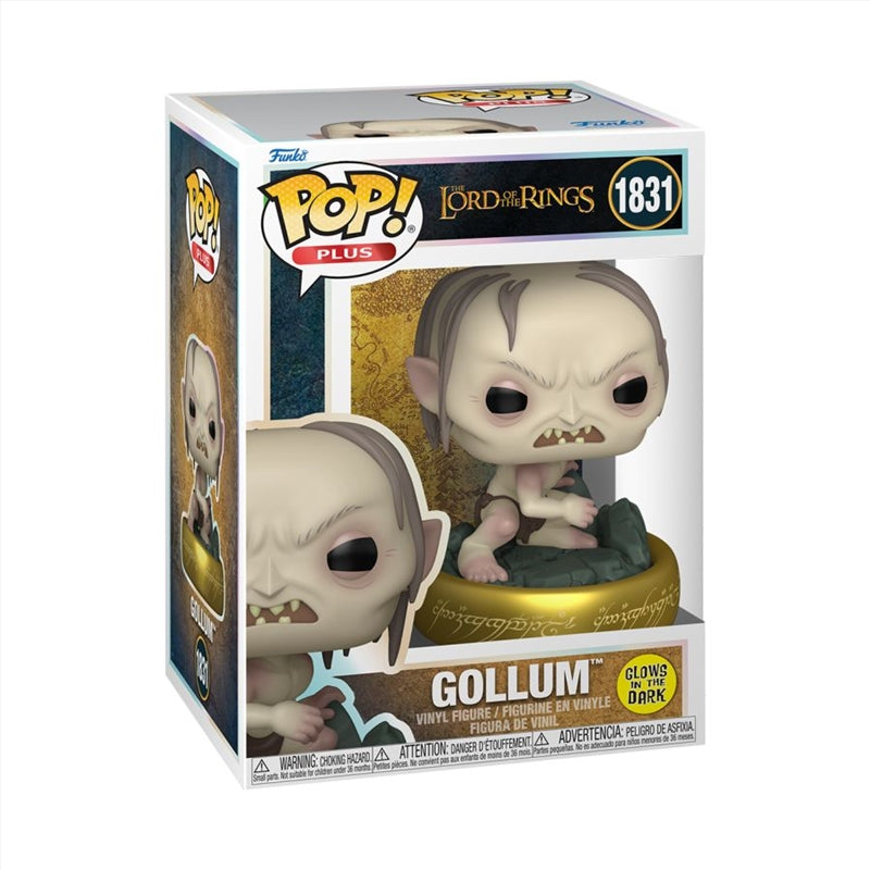 The Lord of the Rings - Gollum (Glow) Pop! Plus