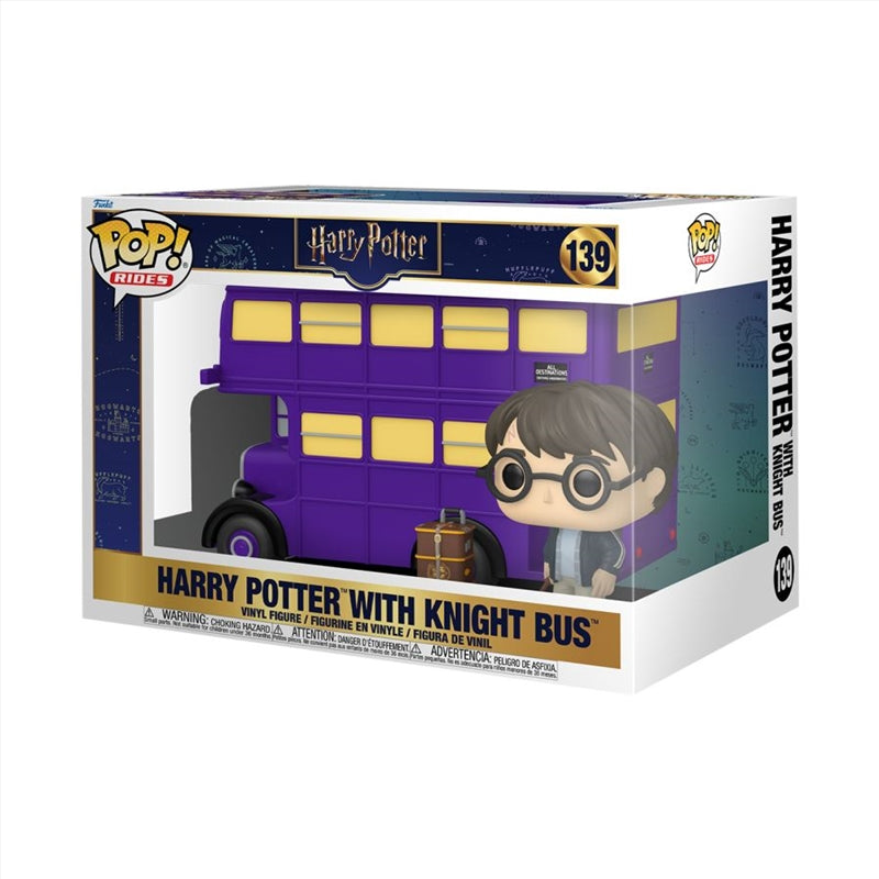 Harry Potter - Harry Potter with Knight Bus Pop! Ride