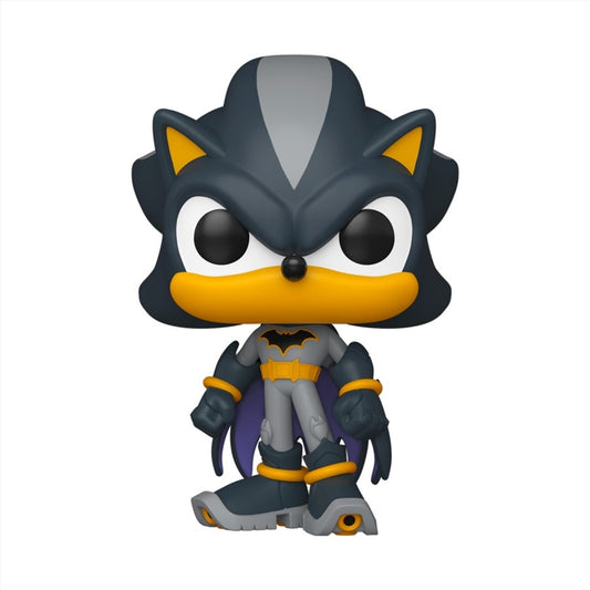 Justice League X Sonic the Hedgehog - Shadow as Batman Pop! Vinyl