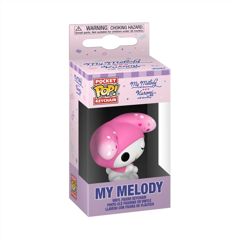 Hello Kitty - My Melody Pop! 50th Anniversary Keychain