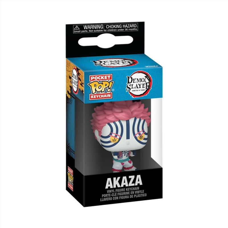 Demon Slayer - Akaza Pop! Keychain