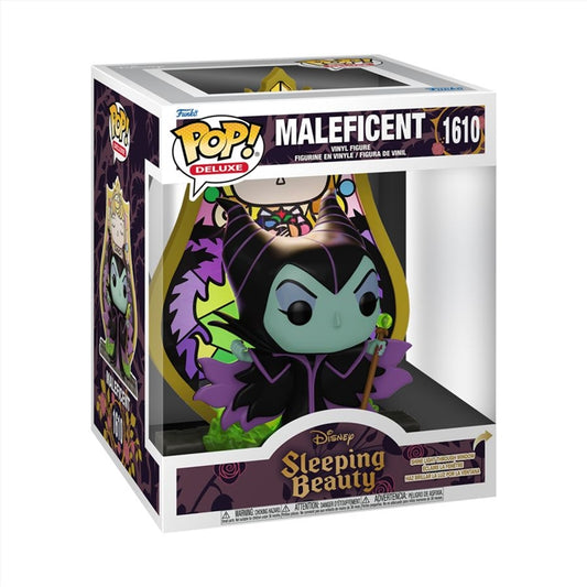 Disney Villains - Maleficent (Stained Glass) Pop! Vinyl Deluxe RS