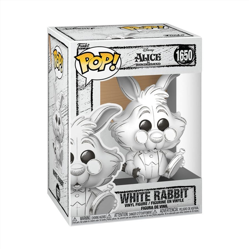 Disney: Sketched - White Rabbit Pop! Vinyl