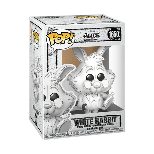 Disney: Sketched - White Rabbit Pop! Vinyl