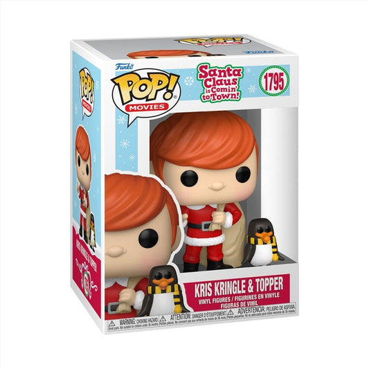 Santa Claus is Comin' to Town - Kris Kringle with Topper Pop! Vinyl