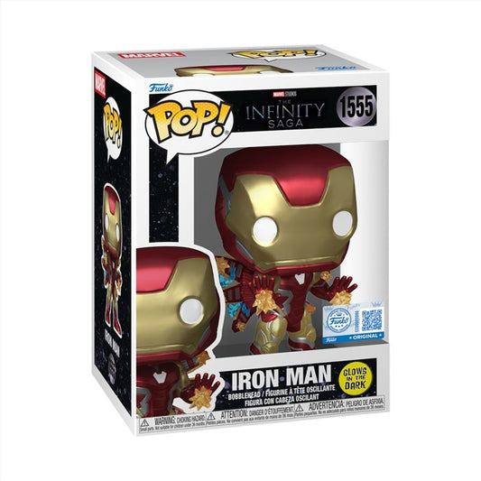 Avengers: Endgame - Iron Man Glow Pop! Plus