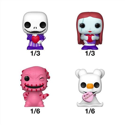 The Nightmare Before Christmas - Valentines Bitty Pop! Blind Bag (SENT AT RANDOM)
