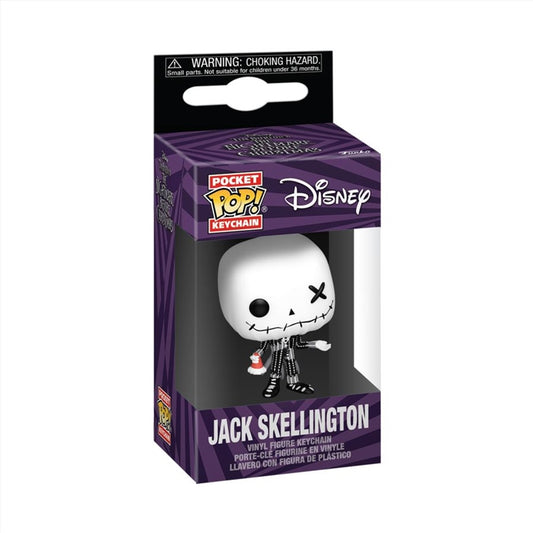 Nightmare Before Christmas - Jack Patchwork Pop! Keychain