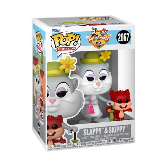 Animaniacs - Slappy w/Skippy Pop! Vinyl