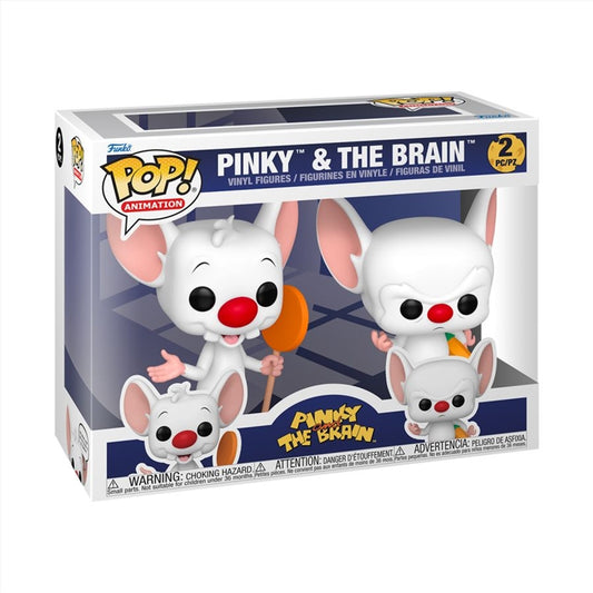 Animaniacs - Pinky & The Brain Pop! Vinyl 2PK