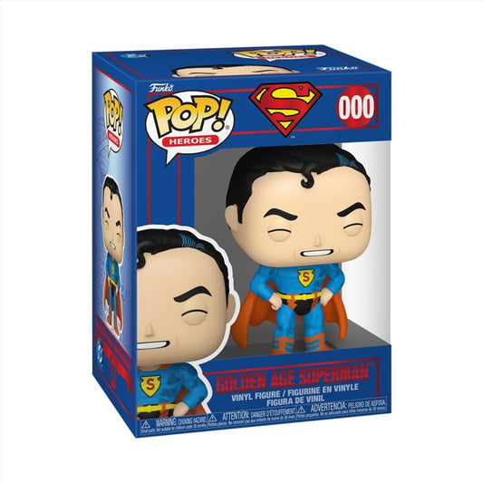 DC: Shield Through the Ages - Golden Age Superman Pop! Vinyl