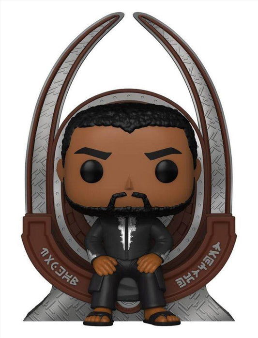 Black Panther (2018) - T’Challa on Throne US Exclusive Pop! Deluxe [RS]