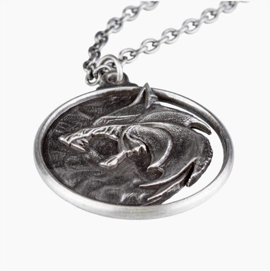Witcher (TV) - Wolf Medallion Necklace