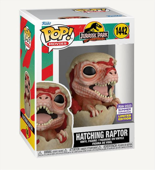 Jurassic Park - Hatching Raptor Pop! SD23 RS